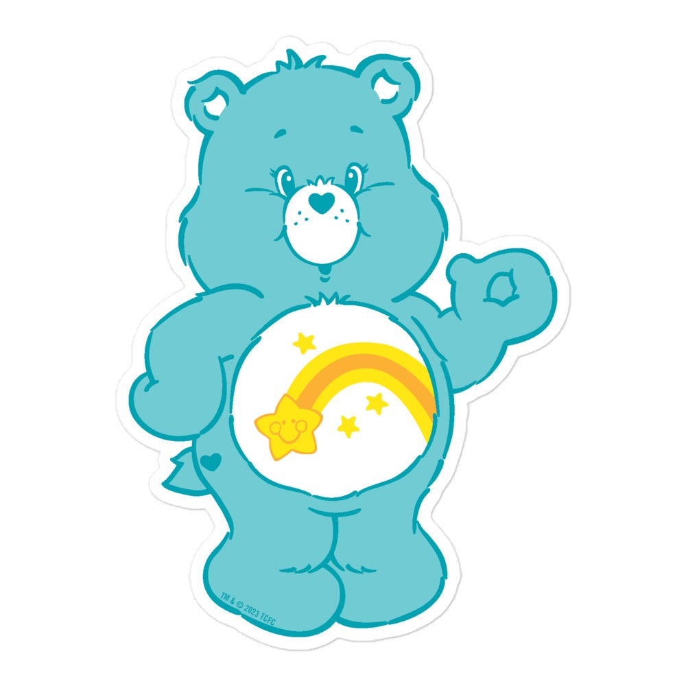 Care Bears Wish Bear™ Die Cut Sticker – Care Bears Shop