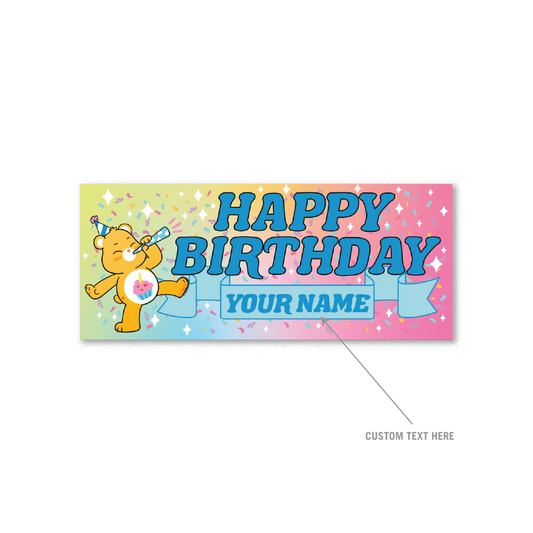 Care Bears Personalized Birthday Bear™ Banner-2