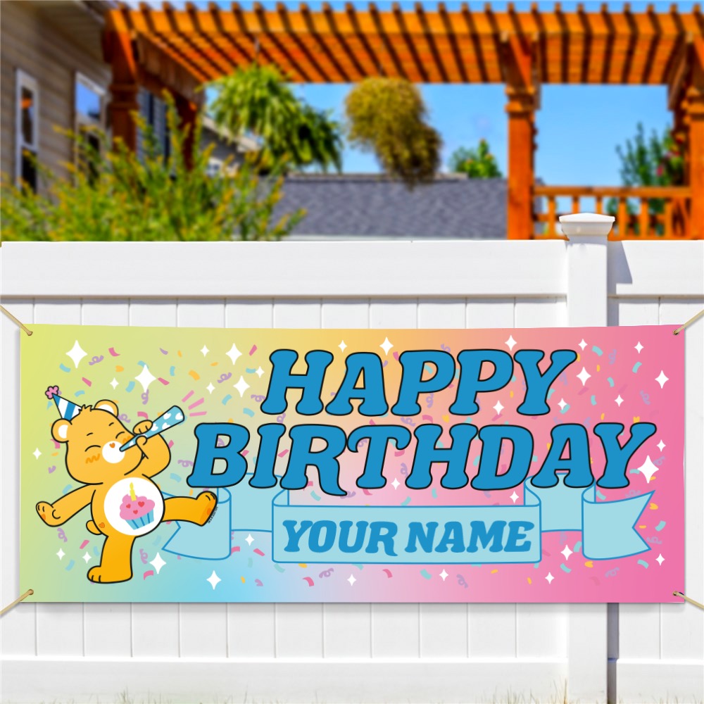 Care Bears Personalized Birthday Bear™ Banner