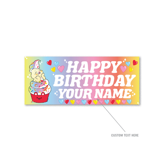 Care Bears Personalized Sweet Celebrations Bear™ Birthday Banner-2
