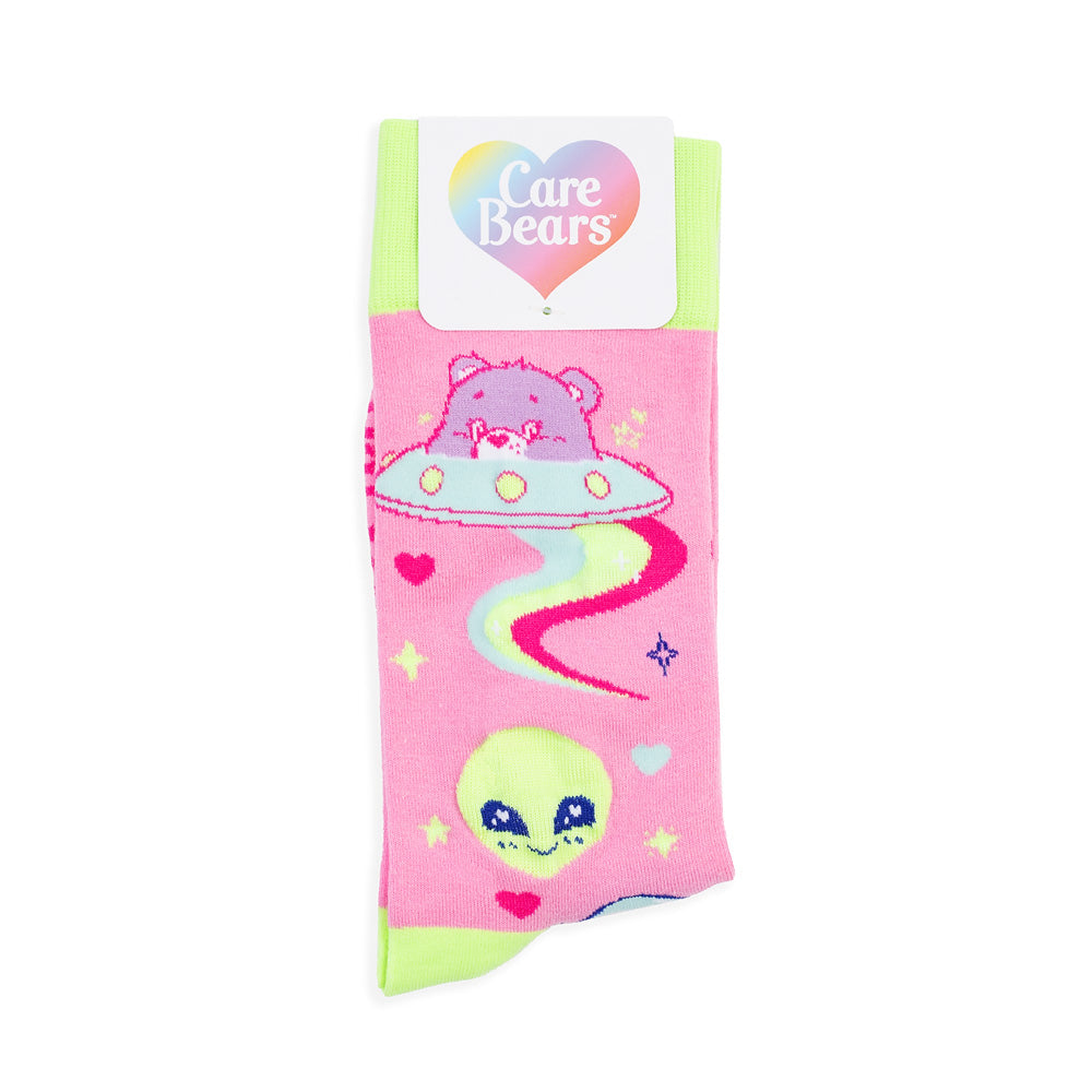 Care Bears Out Of This World Glow In The Dark Socks