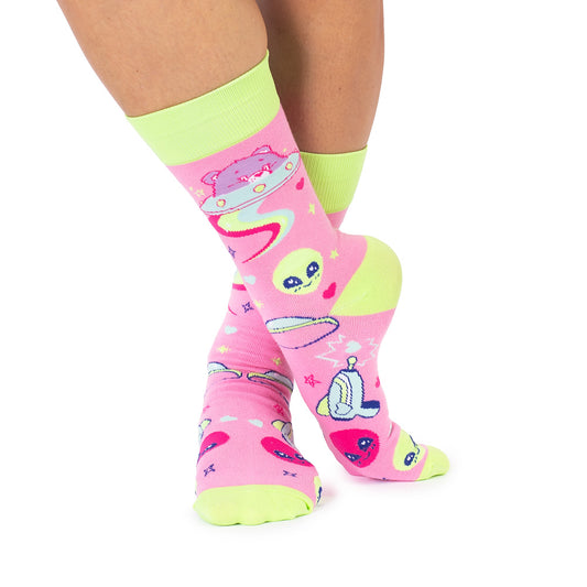 Care Bears Out Of This World Glow In The Dark Socks-4