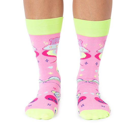 Care Bears Out Of This World Glow In The Dark Socks-5