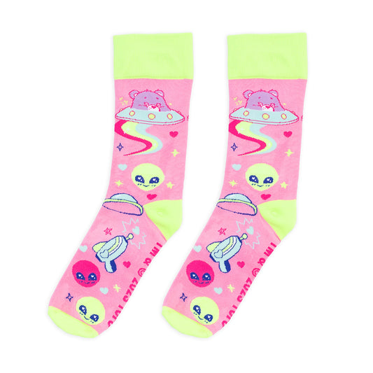 Care Bears Out Of This World Glow In The Dark Socks-1