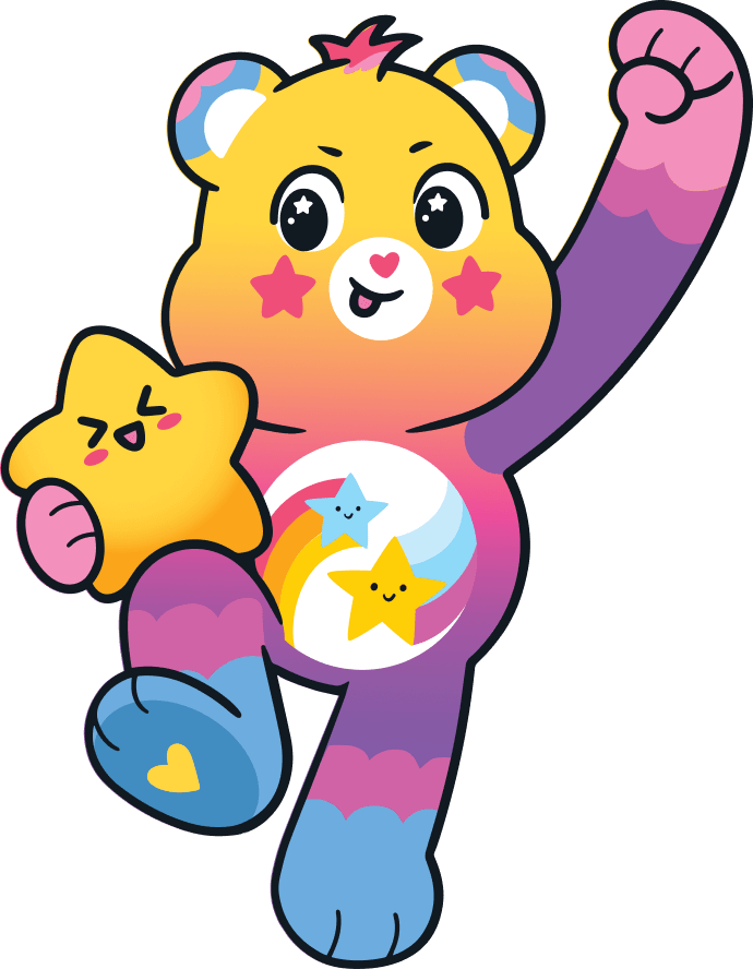 Care Bears Rainbow Power Adult Hoodie