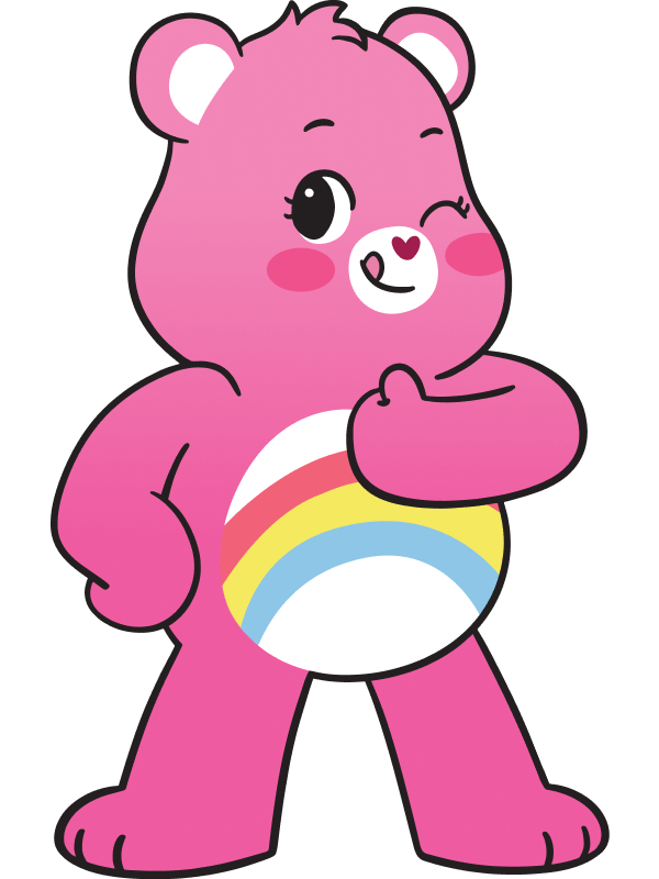 ApparelCare Bears Rainbow Power Adult Hoodie