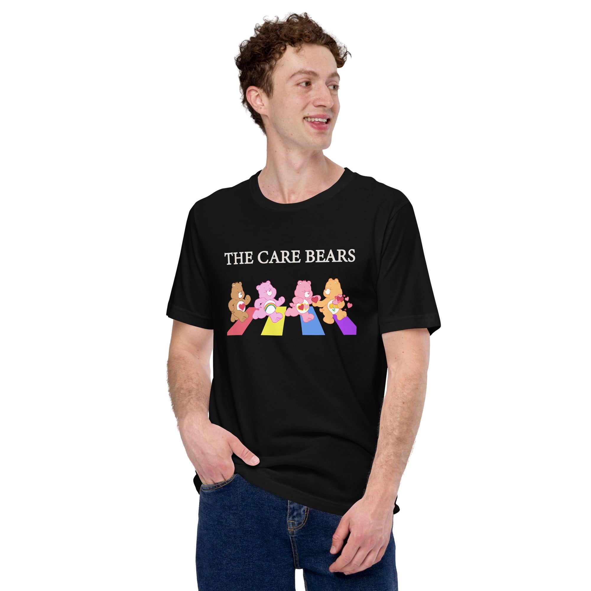 Care Bears Road Adult T-Shirt-3