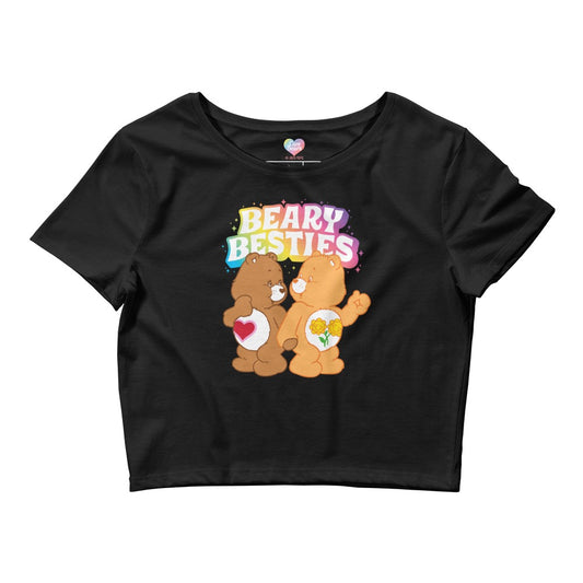 Care Bears Beary Besties Cropped T-Shirt-0