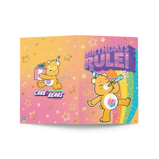 Care Bears Birthdays Rule Card-4