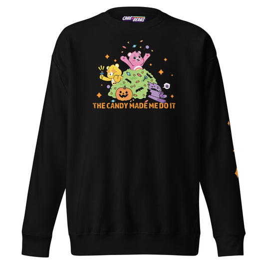 Care Bears The Candy Made Me Do It Adult Sweatshirt-0