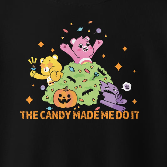 Care Bears The Candy Made Me Do It Adult Sweatshirt-1