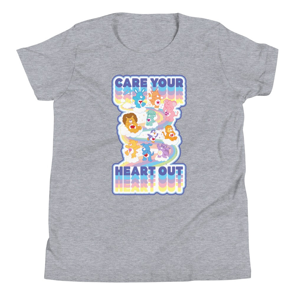 Care Bears Cousins Care Your Heart Out Kids T-Shirt-0