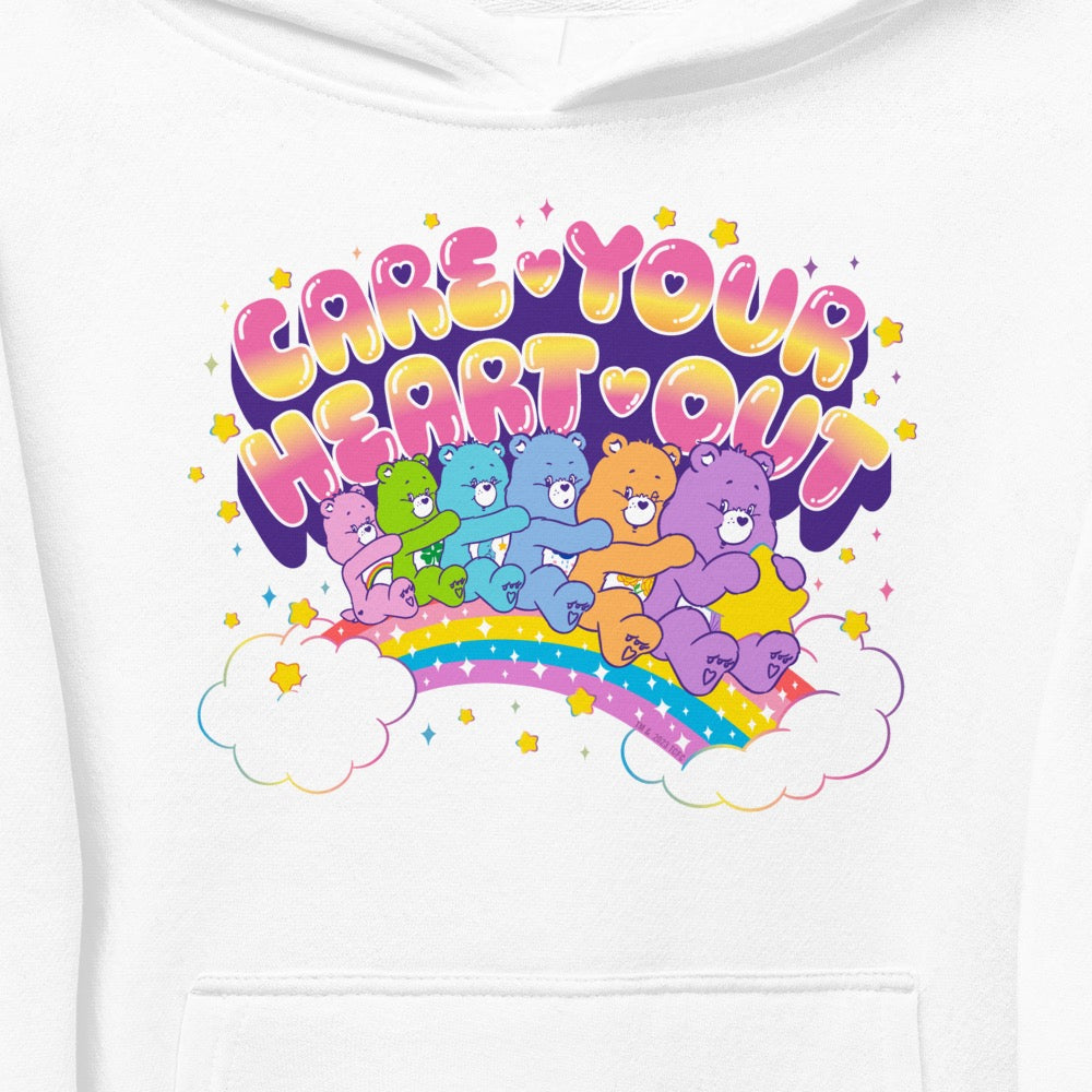 Care Bears Care Your Heart Out Kids Hoodie