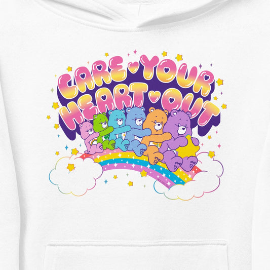 Care Bears Care Your Heart Out Kids Hoodie-1