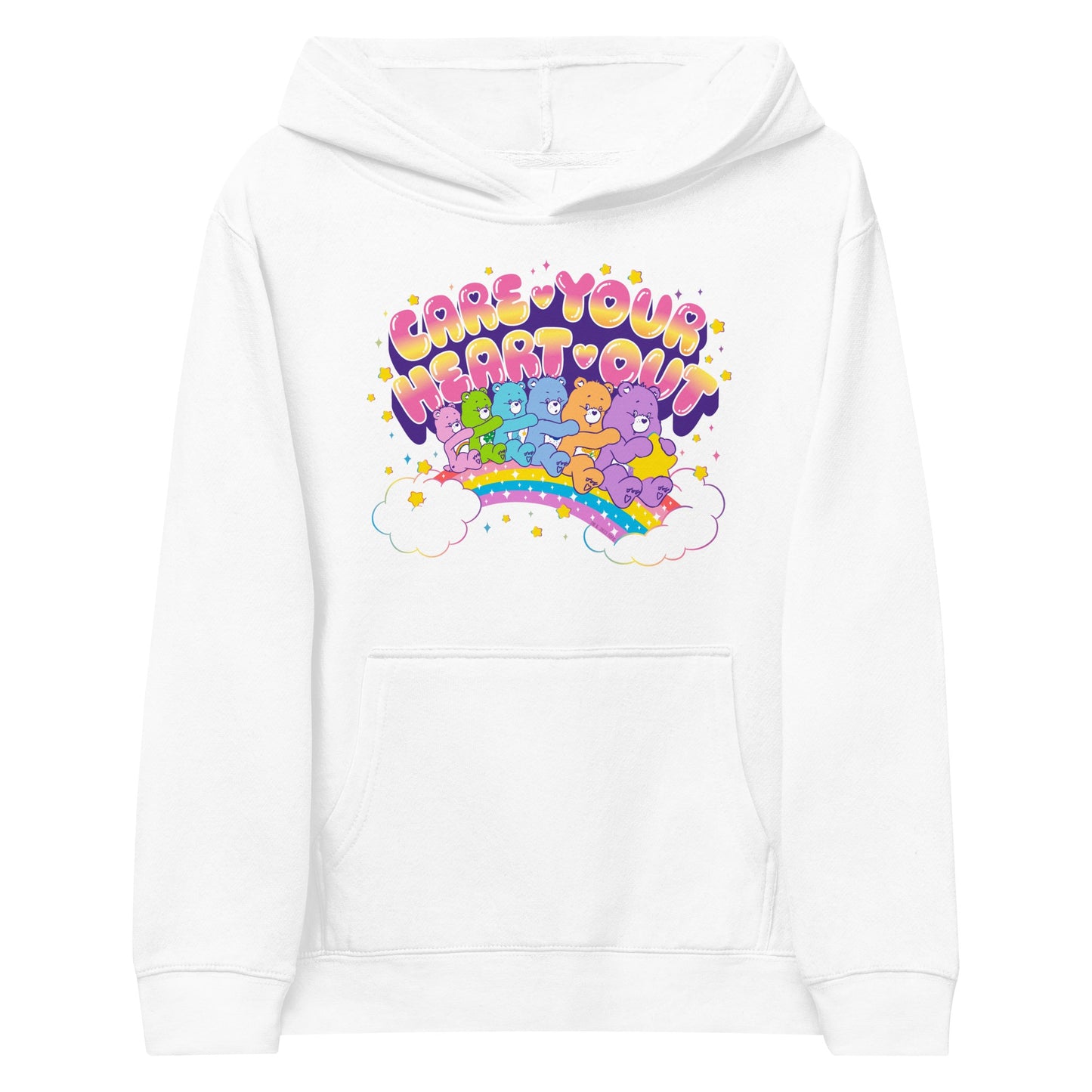 Care Bears Care Your Heart Out Kids Hoodie