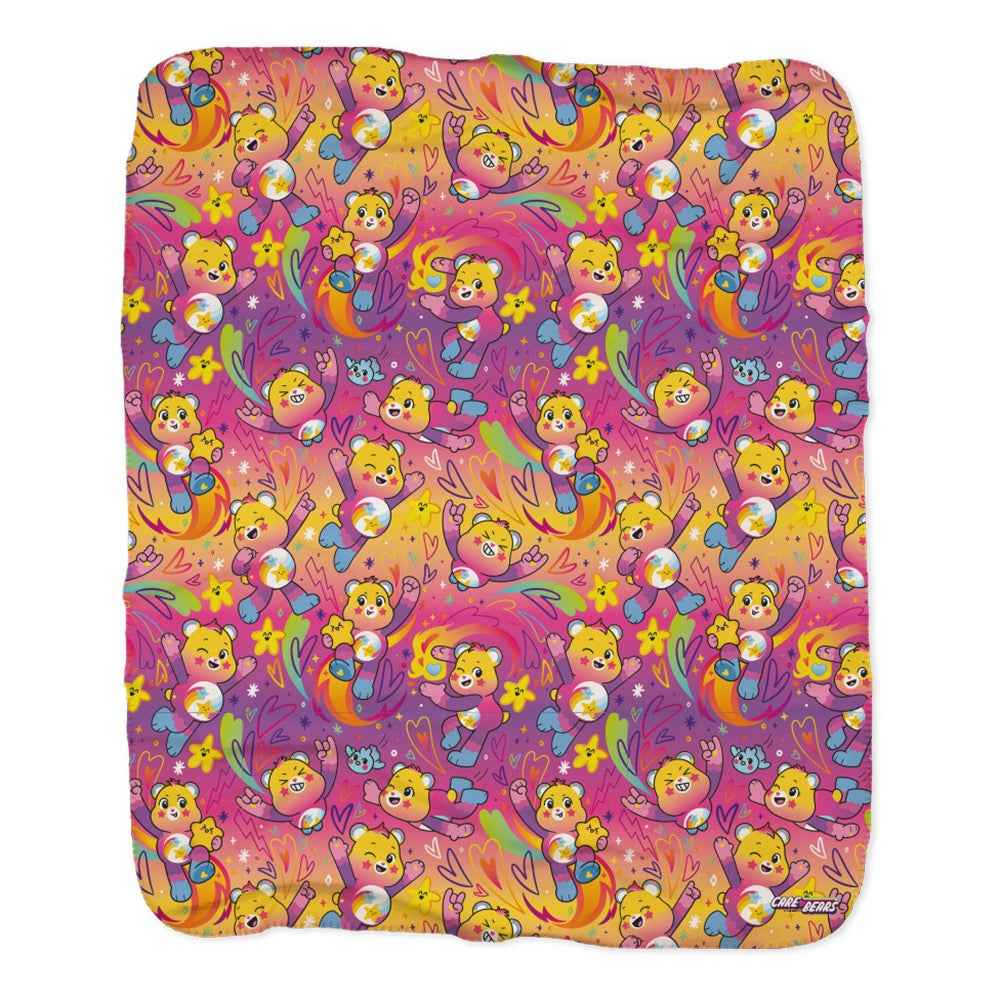 Care bear fleece online blanket