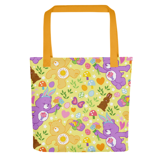 Care Bears Easter Pattern Tote Bag-0