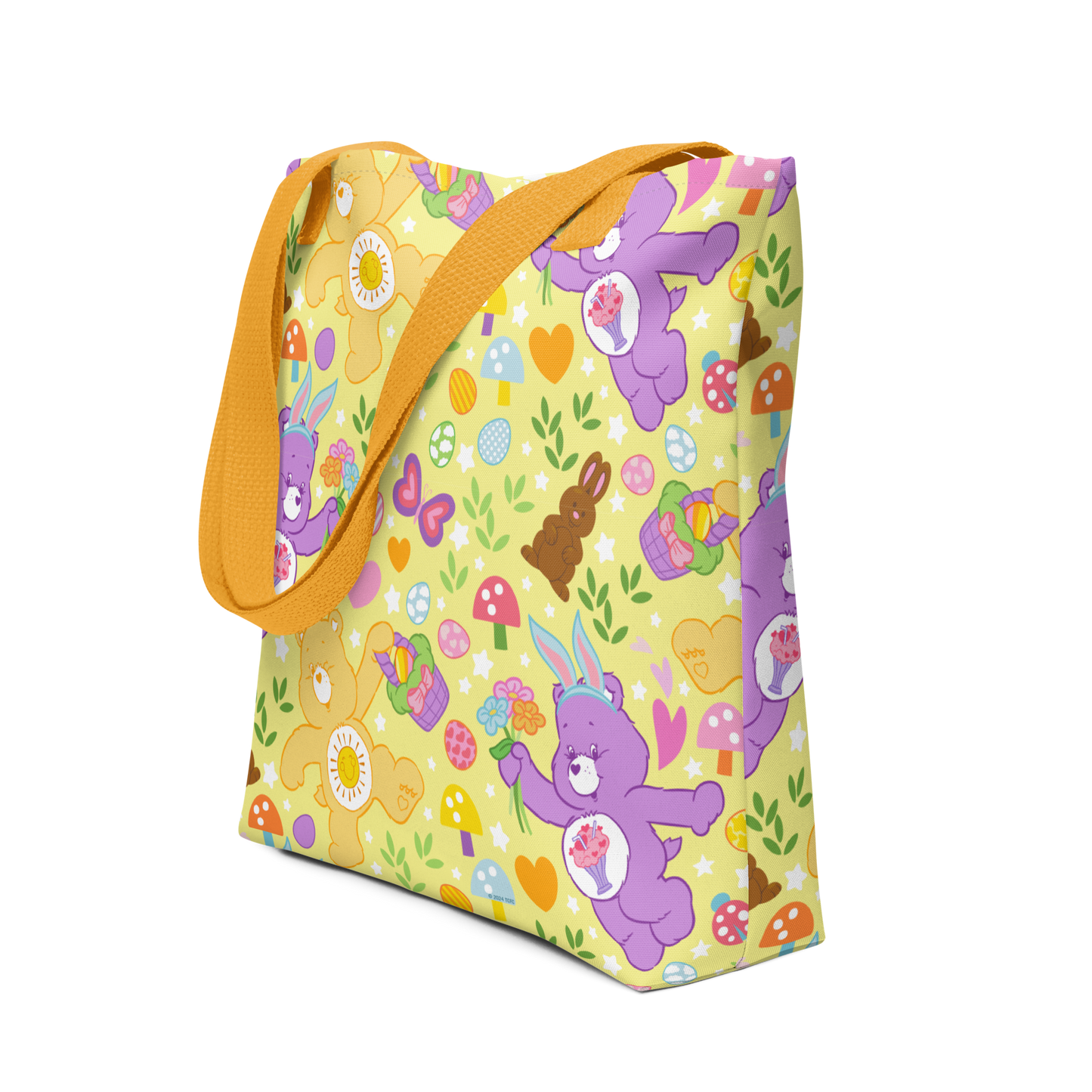 Care Bears Easter Pattern Tote Bag