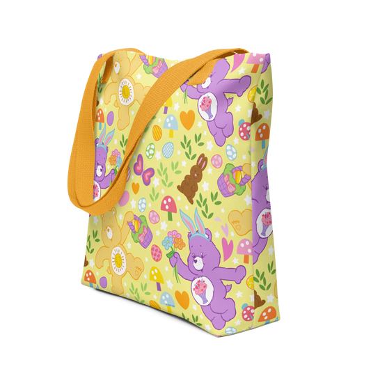 Care Bears Easter Pattern Tote Bag-1
