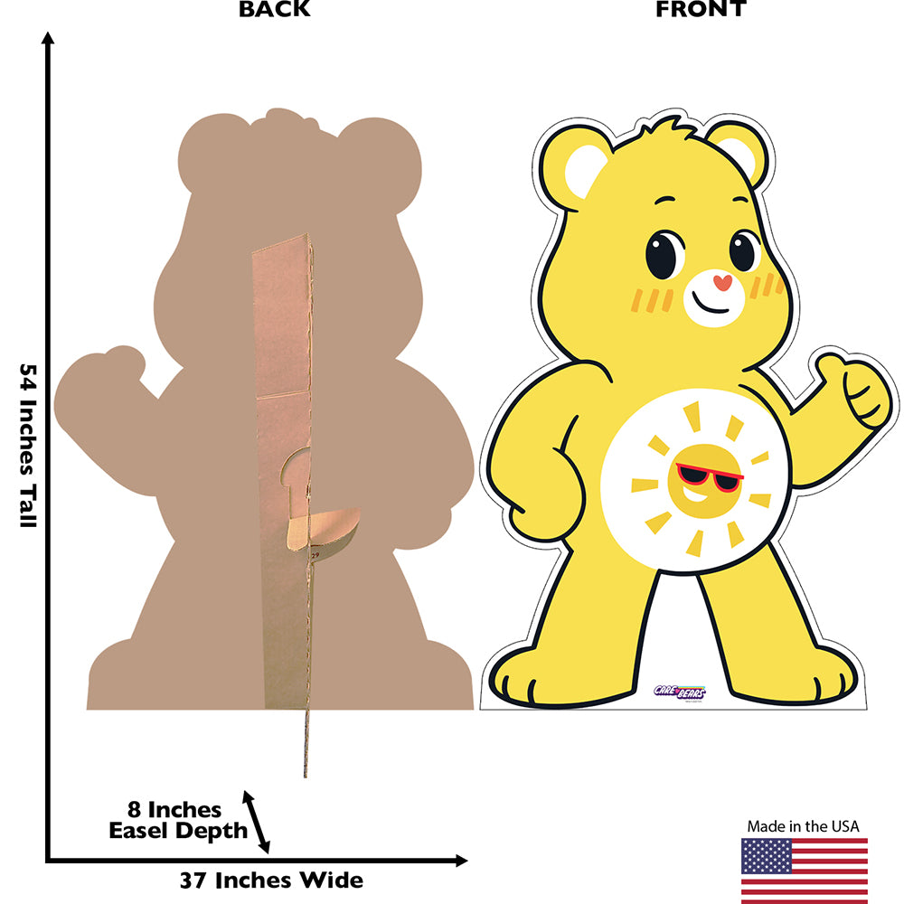 Care Bears Funshine Bear™ Cardboard Cutout Standee