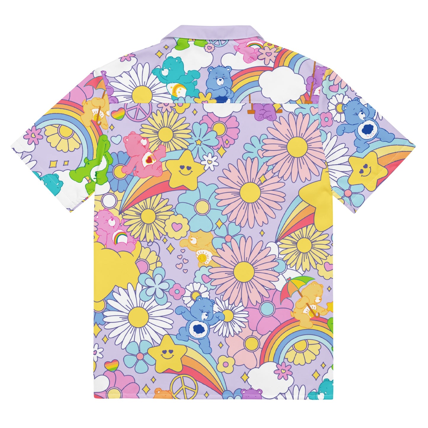 Care Bears Flower Power Adult Hawaiian Shirt