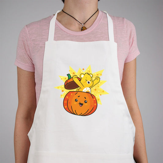 Care Bears Pumpkin Embroidered Apron-2