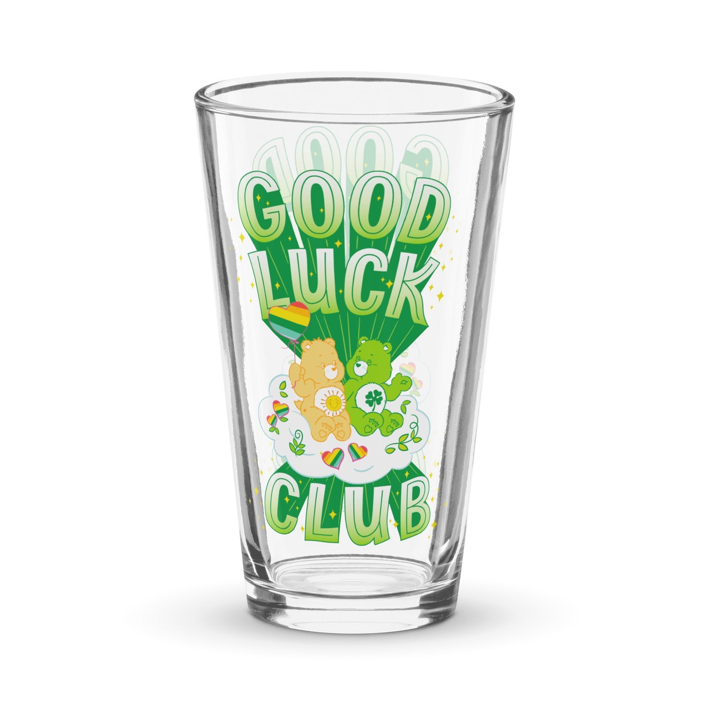 Care Bears Good Luck Club Pint Glass