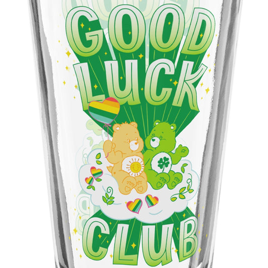 Care Bears Good Luck Club Pint Glass-1