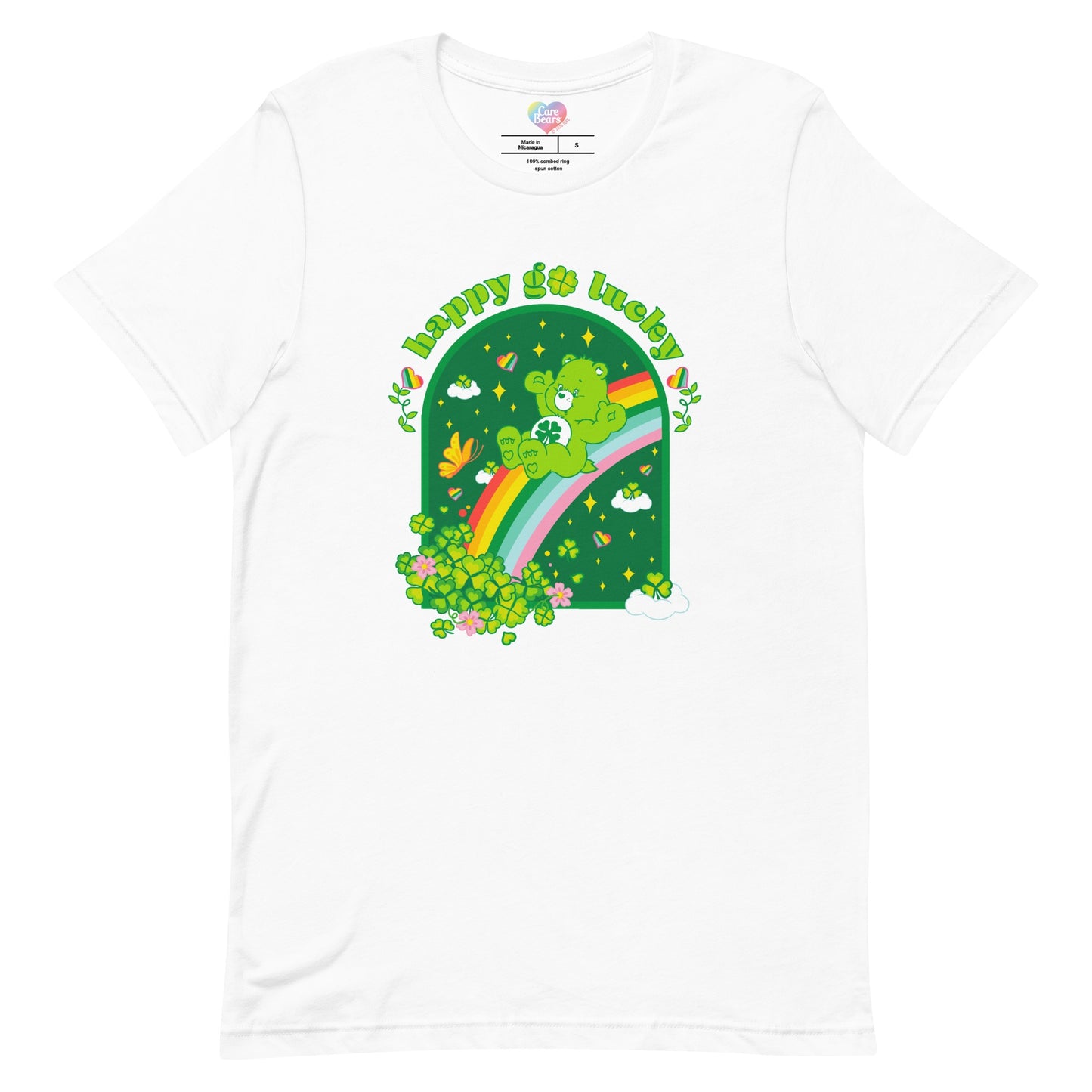 Care Bears Happy Go Luck Adult T-Shirt