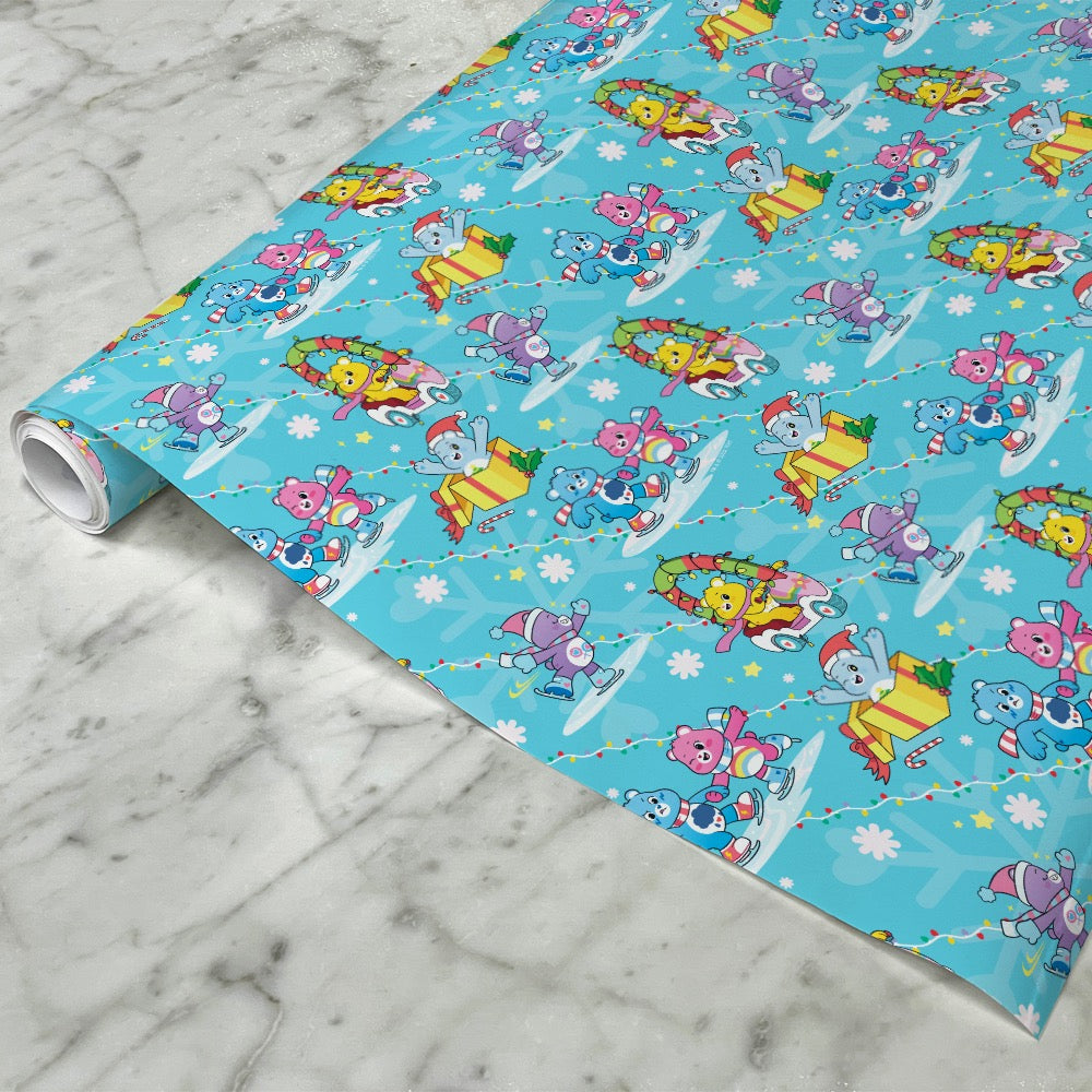 Care Bears Holiday Pattern Wrapping Paper