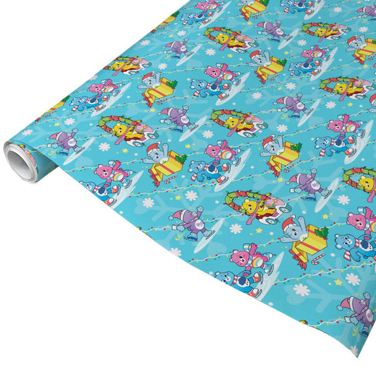 Care Bears Holiday Pattern Wrapping Paper-0