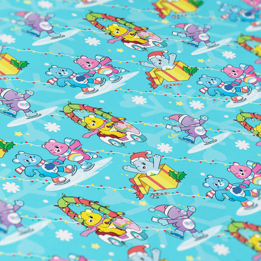 Care Bears Holiday Pattern Wrapping Paper-1