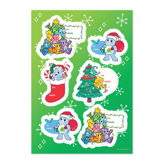 Care Bears Holiday Gift Tags-2