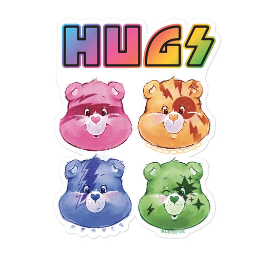 Care Bears Hugs Kiss-Cut Sticker-0