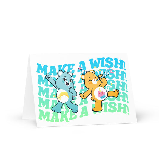 Care Bears Make A Wish Birthday Card-0