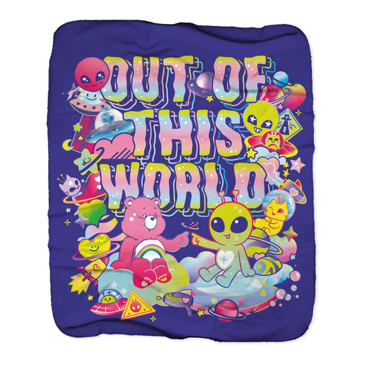Care Bears Out Of This World Sherpa Blanket-0