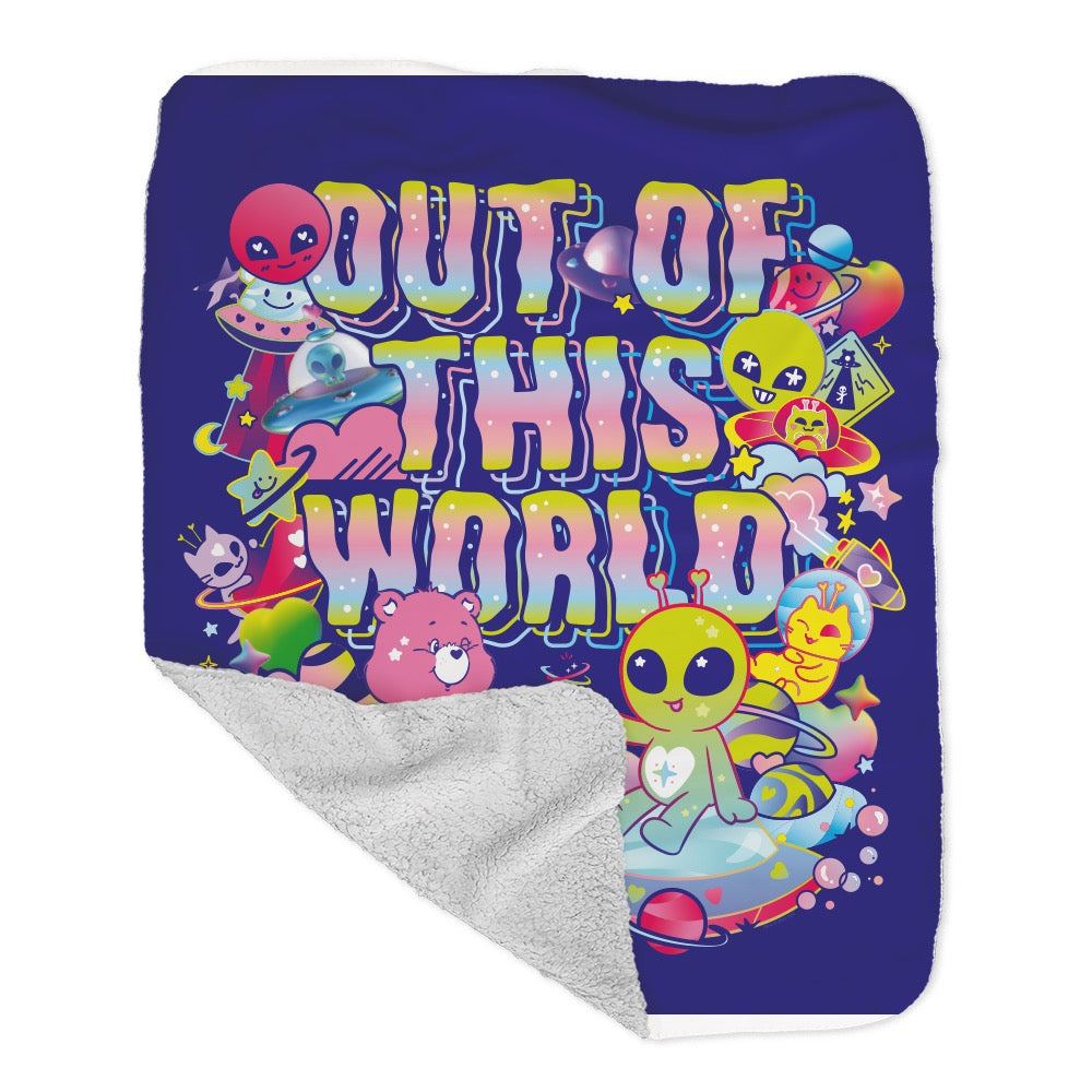 Care Bears Out Of This World Sherpa Blanket