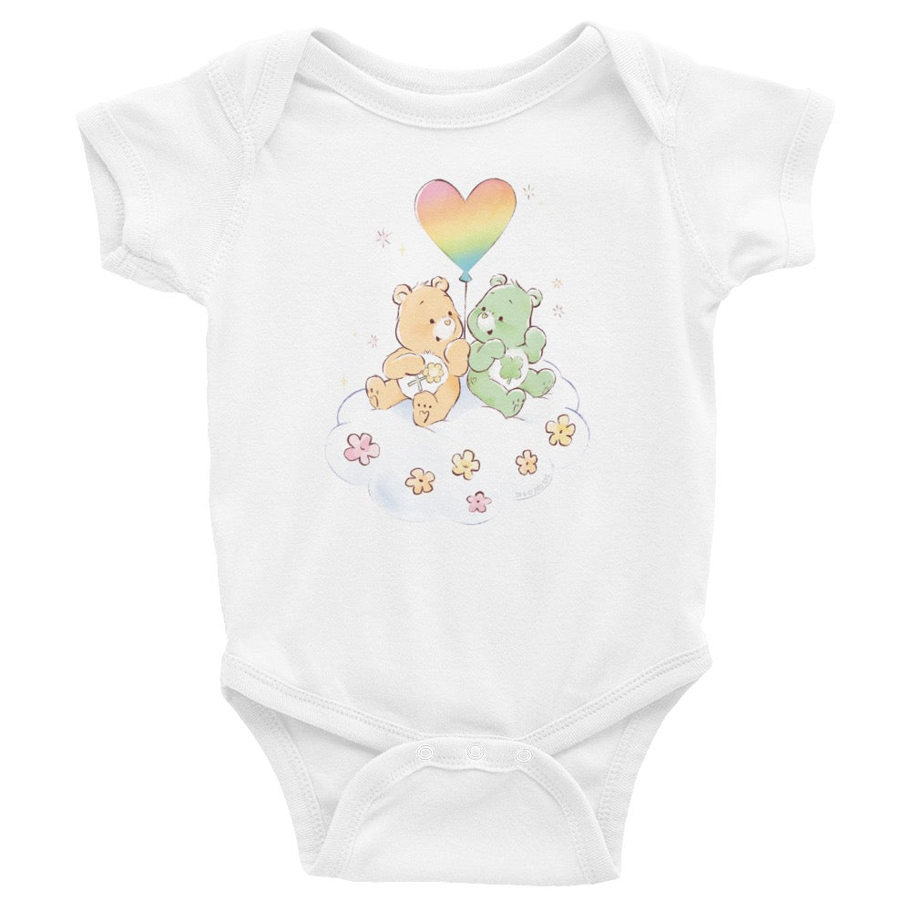 Care Bears Rainbow Heart Baby Bodysuit