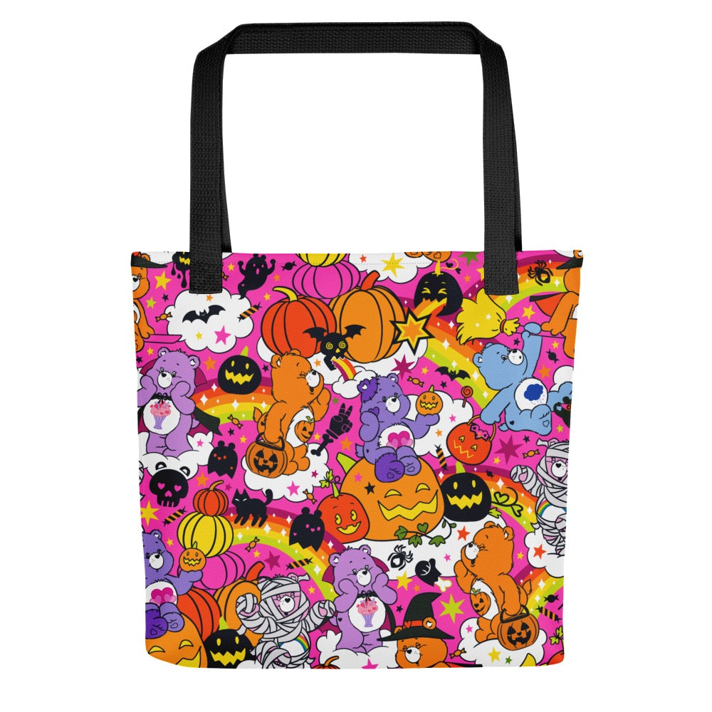 Care Bears Halloween Pattern Tote Bag