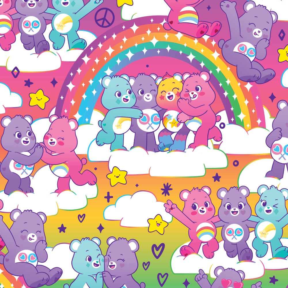 Care Bears Rainbow Power Adult Hoodie