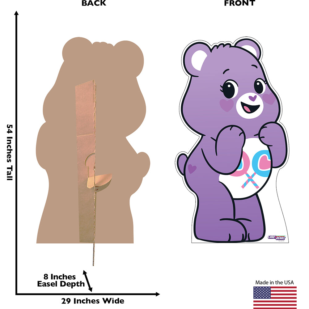 Care Bears Share Bear™ Cardboard Cutout Standee