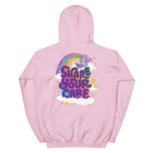 Care Bears Share Your Care Adult Hoodie-0