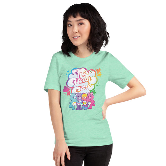 Care Bears Share Your Care Adult T-Shirt-2