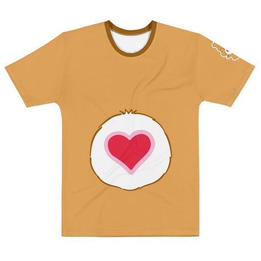 Care Bears Tenderheart Bear™ Belly Badge Adult T-Shirt-0