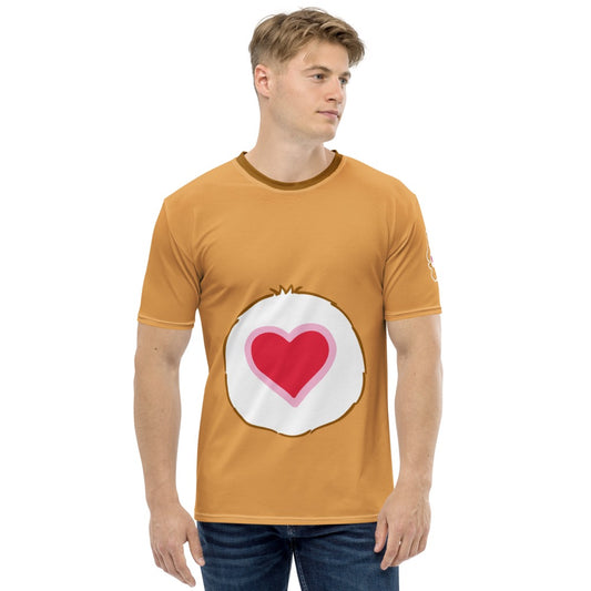 Care Bears Tenderheart Bear™ Belly Badge Adult T-Shirt-3