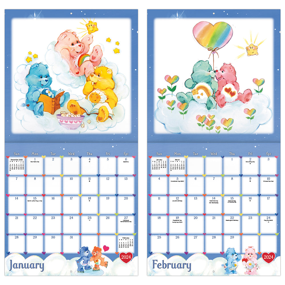 Care Bears 16Month 2024 Wall Calendar Care Bears Shop