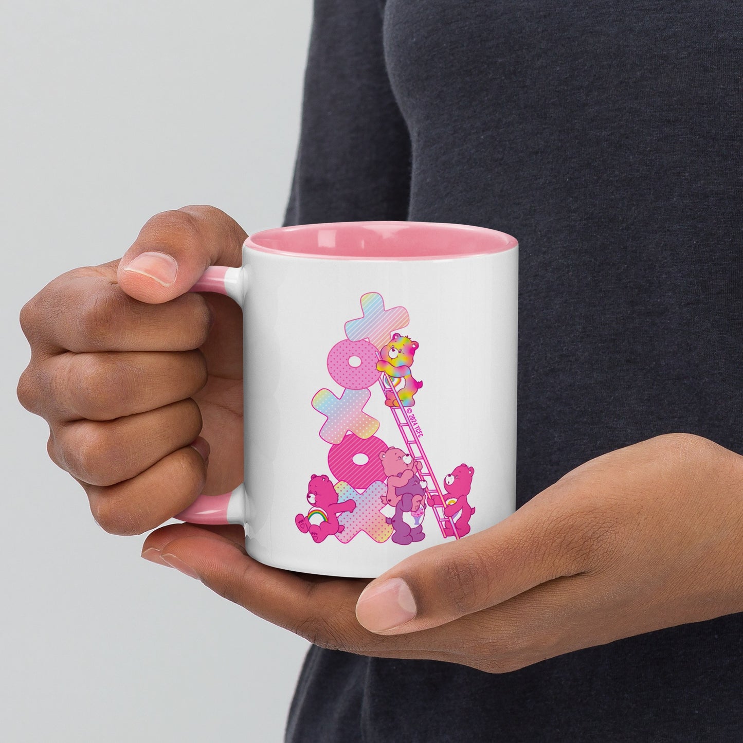 Care Bears XOXO Personalized Two-Tone Mug