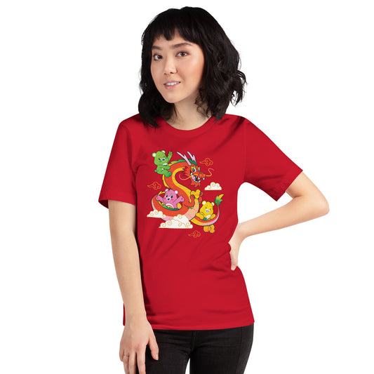 Care Bears Year of the Dragon Adult T-Shirt-2