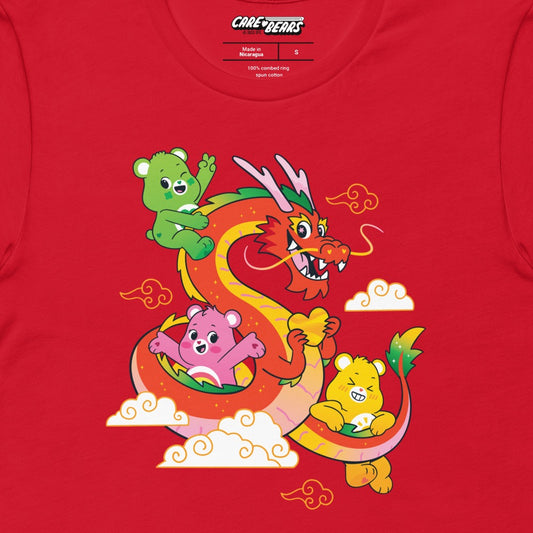 Care Bears Year of the Dragon Adult T-Shirt-1